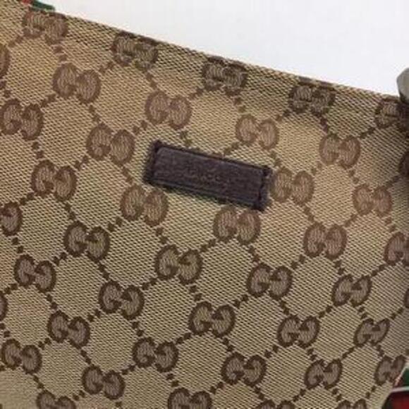 Gucci Shoulder Bag GG Canvas Beige Brown - Picture 3 of 8